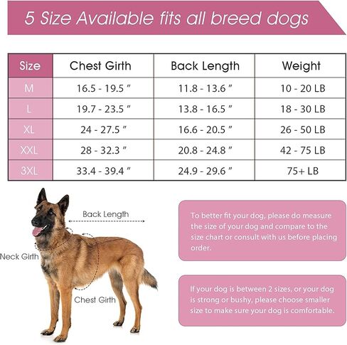 Jiupety Dog Recovery Suit Adjustable, Dog Bodysuit for Abdominal Wound After Surgery, Substitute E-Collar, M Size, Anti-Licking Surgical Dog Onesies, Camo. in Saudi Arabia