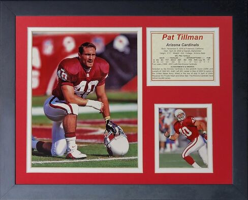 Legends Never Die "Pat Tillman Framed Photo Collage, 11 x 14-Inch in Saudi Arabia