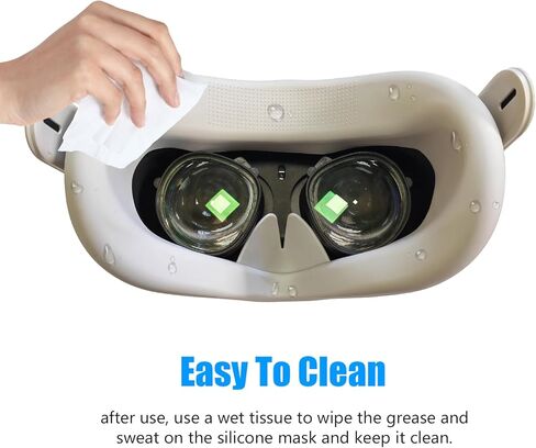 VR Controller Grip Cover and VR Silicone Face Pad Accessories for Meta/Oculus Quest 2 in Saudi Arabia