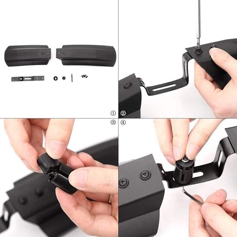 مصدات الدراجة مقاس 26 بوصة، مصدات أمامية وخلفية لإطارات الدراجة الجبلية لركوب الدراجات على الطرق الجبلية بإطارات سميكة لركوب الدراجات في الهواء الطلق. in Kuwait