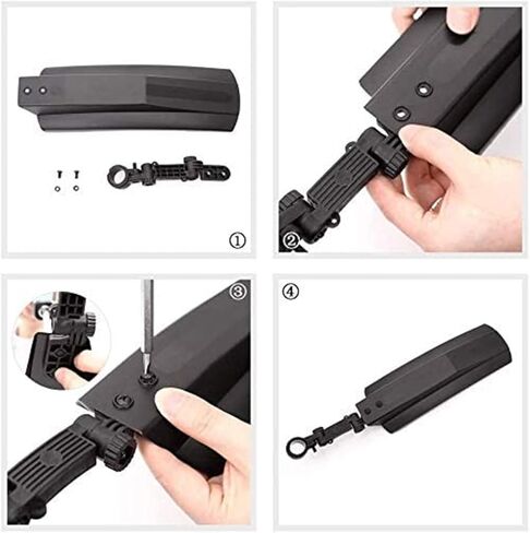 مصدات الدراجة مقاس 26 بوصة، مصدات أمامية وخلفية لإطارات الدراجة الجبلية لركوب الدراجات على الطرق الجبلية بإطارات سميكة لركوب الدراجات في الهواء الطلق. in Kuwait