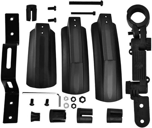 مصدات الدراجة مقاس 26 بوصة، مصدات أمامية وخلفية لإطارات الدراجة الجبلية لركوب الدراجات على الطرق الجبلية بإطارات سميكة لركوب الدراجات في الهواء الطلق. in Kuwait