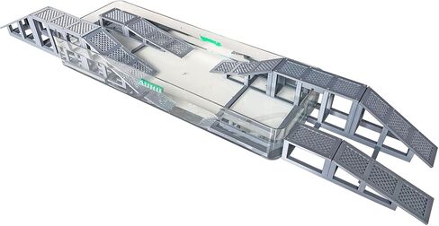 RC Crawling Wading Water Challenge Obstacle Bridge for 1/18 1/24 Scale RC Crawler Truck (No Vehicle Included) in Saudi Arabia