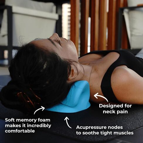 سحابة الرقبة الأصلية - جهاز جر عنق الرحم، وسادة عنق الرحم المريحة لرقبتك وحدبة الرقبة وعضلات النساء والرجال مع أنماط الحياة الحديثة. in Kuwait