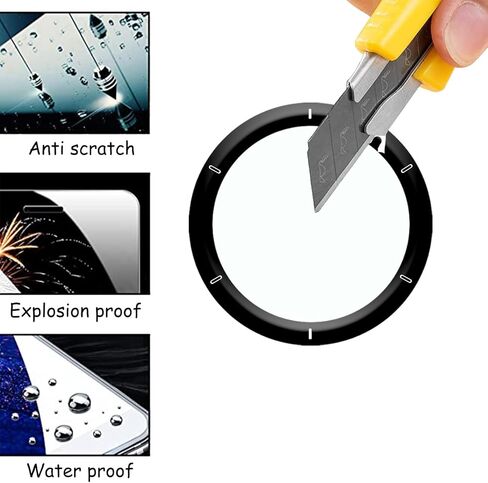 [3 عبوات] واقي شاشة متوافق مع Garmin Venu 2، أقصى تغطية، مضاد للخدش، خالي من الفقاعات، منحني ثلاثي الأبعاد، واقي شاشة مرن عالي الدقة لجهاز Garmin Venu 2 in Kuwait