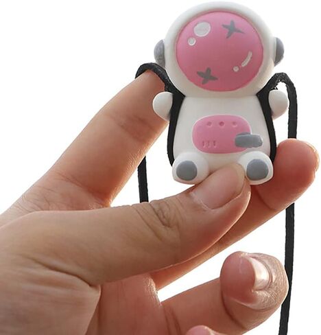 Swinging Astronaut Car Decor Accessories Cartoon Car Rear View Mirror Hanging Ornaments (White) in Saudi Arabia