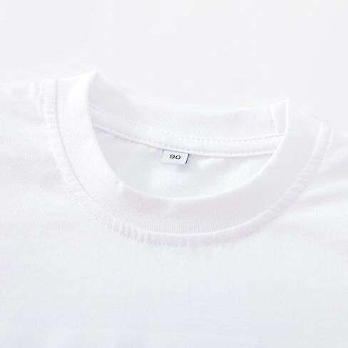 Toddler Baby Boy T Shirts Summer Short Sleeve Clothes Letters Embroidered Mamas Little Boy Tee Tops 1-5t in Kuwait