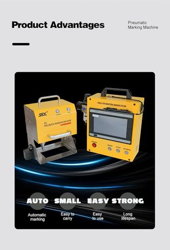 US Stock Portable Pneumatic Engraving Machine Dot Peen Marking Machine Pneumatic Engraver 80X40mm(3.1x1.6 inch) Engraving Area in Saudi Arabia