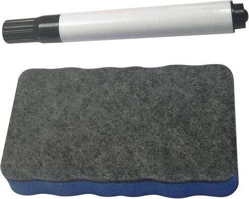 ملصق مصفح من Dry Erase Music Grand Staff + ملاحظات ورموز قابلة لإعادة الاستخدام، مقاس كبير 61 بوصة لدروس الفصل الدراسي، يتضمن قلم وممحاة in Kuwait