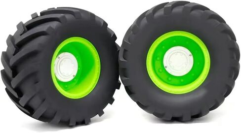 4PCS 1/10 Scale RC Monster Truck Rubber Tire w/12mm Hex Plastic Wheel Rim 133mm/73mm Rubber Rocks Tyres Set Fit for 1/10 RC Monster Truck E-Revo and Summit,MAXX, HIMOTO HSP HPI Tamiya Kyosho in Saudi Arabia