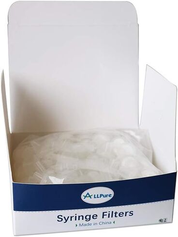 مرشحات حقنة PTFE المحبة للماء بقطر 13 مم وحجم المسام 0.22 ميكرومتر للترشيح المختبري بواسطة التكنولوجيا الحيوية Allpure (PTFE المحبة للماء، عبوة من 100) in Saudi Arabia