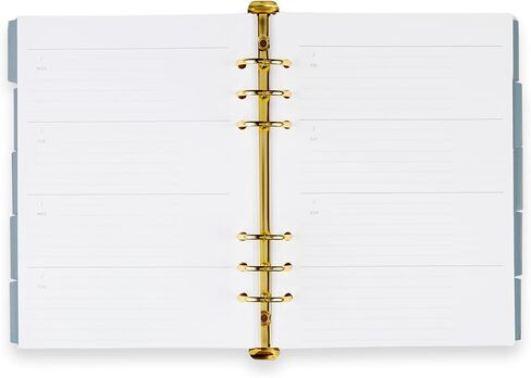 Erin Condren A5 Ring Agenda Inserts | Undated Planner with Daily Layout for Daily, Weekly & Yearly Planning | 12 Months of Undated Planning, 80 lb. Mohawk Premium Paper in Saudi Arabia