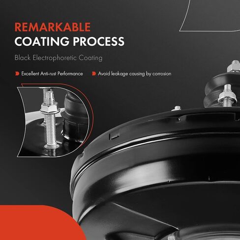 A-Premium Vacuum Power Brake Booster Compatible with Select Honda & Acura Models - CR-V 2007-2011 2.4L, Accord Crosstour 2010-2011 3.5L, Pilot 2009-2015 3.5L, Crosstour 2012 2.4L 3.5L, TSX 2010 3.5L in Saudi Arabia