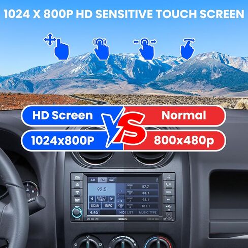 شاشة WonVon 8.4 بوصة Uconnect 4C UAQ LCD تعمل باللمس راديو ملاحة مناسبة لسيارة Jeep Dodge RAM Chrysler 2020-2023، بديل OEM جديد TDO-XGA084 68388570AB in Kuwait