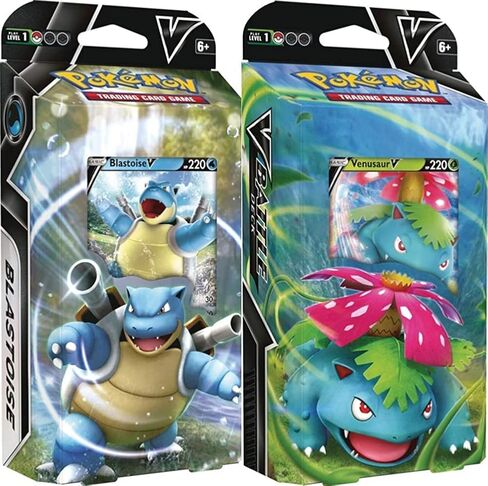 Pokemon V Battle Decks Bundle - Blastoise and Venusaur in Saudi Arabia