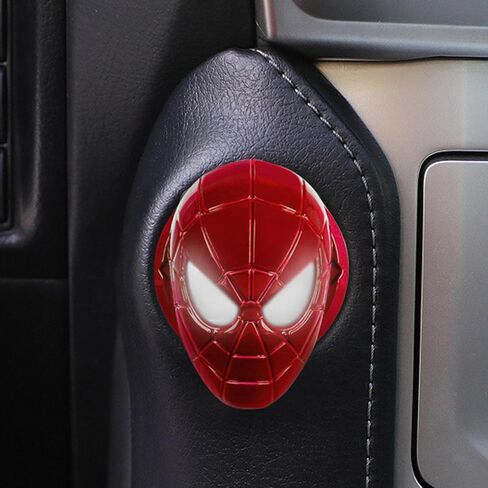 Car Ignition Button Cover, Mando The Mandalorian Star Wars General Motors Car Push to Start Button Cover Car Start and Stop Button Anti Scratch Car Switch Button Decoration Ring Car Accessories in Saudi Arabia
