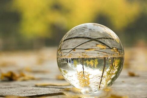 كرة كريستال شفافة صغيرة كرة زجاجية غلوب فنغشوي حلي مصغرة للهدايا ديكورات منزلية المنزل 40 مللي متر/1.6 بوصة in Kuwait