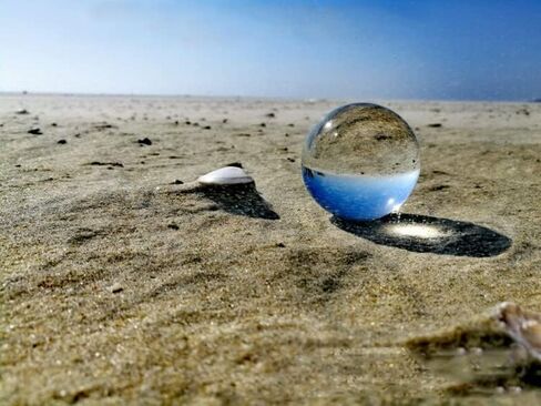 كرة كريستال شفافة صغيرة كرة زجاجية غلوب فنغشوي حلي مصغرة للهدايا ديكورات منزلية المنزل 40 مللي متر/1.6 بوصة in Kuwait