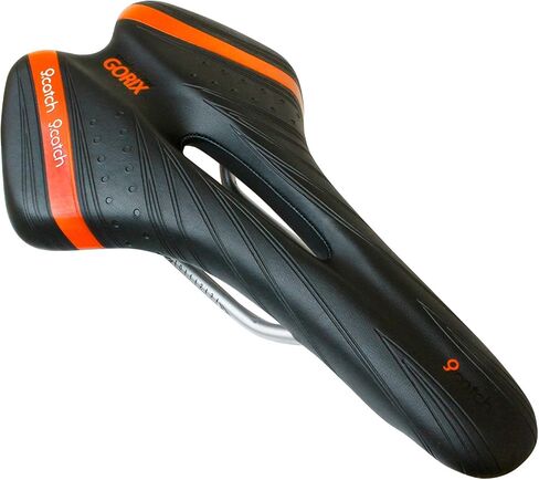 GORIX Bike Saddle Seat Comfortable Cushion with Rail Mountain Road Bicycle for Men and Women (A6-1) in Saudi Arabia