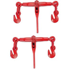 2 Pack G70 Mini Truck Trailer Load Ratchet Chain for 1/4" to 5/16" Chain (Working Load Limit: 7800lbs) in Kuwait