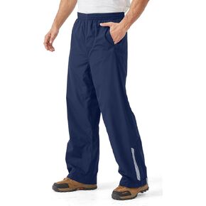 Men's Packable Rain Pants Waterproof Windproof Outdoor Rain Overpants for Hiking Fishing Daily Work in Saudi Arabia