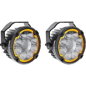 أضواء Lone Rider لدراجة BMW R1300GS Adventure Motorcycle - مصابيح أمامية LED للغبار ومقاومة للماء مع DRL، 23200 لومن، نمط شعاع 6 في 1 مع MotoCAN ومشبك شريطي in Kuwait
