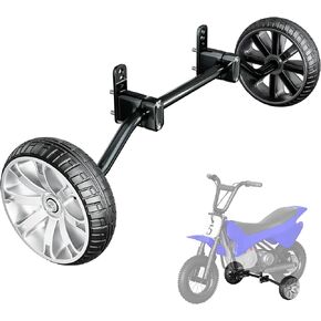 مثبتات عجلة تدريب Dirtbike تناسب 50cc 49cc للأطفال على الطرق الوعرة دراجات نارية عجلات تدريب متوافقة مع الدراجة الترابية الغازية والكهربائية MX125/MX350/MX400/MX650 PW50/TTR50 CRF50 XR50 Z50 in Kuwait
