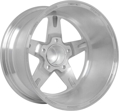 عجلة ألومنيوم JEGS SSR Star مقاس 15 بوصة × 8 بوصة | 5 × 4.5 بوصة. تباعد نمط مسمار العجلة | إزاحة 27 ملم | 5.5 بوصة مسافة خلفية | الألومنيوم المصقول | 3.27 بوصة. تتحمل المركز | يتضمن غطاء المركز in Kuwait