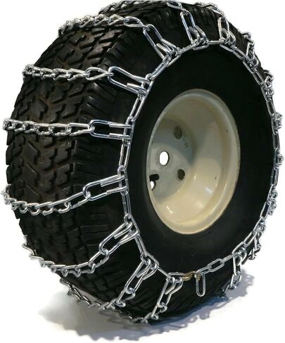 سلاسل الإطارات 16x7.5x8 لجزازة العشب جون ديري وجرار الحديقة - زوج من وصلتين in Kuwait
