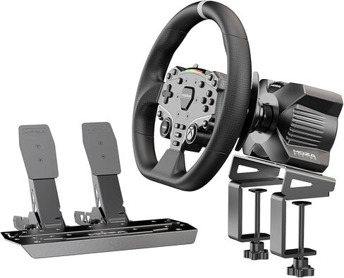 MOZA R3 Wheel and Pedals Kit for Xbox & PC Racing Simulator in Kuwait