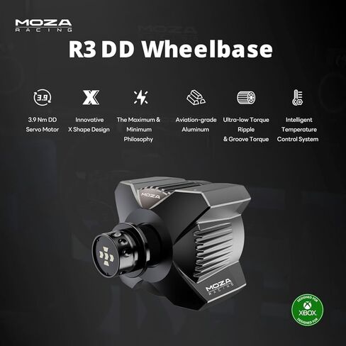 MOZA R3 Wheel and Pedals Kit for Xbox & PC Racing Simulator in Kuwait