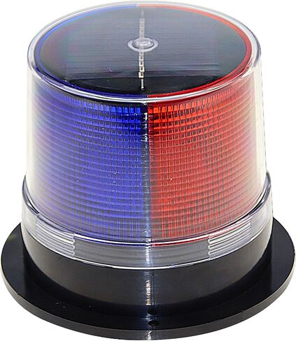 Solar Strobe Warning Safety Flashing Light/Ceiling Strobe Light, with Strong Magnetic Base Waterproof for Construction, Traffic, Factory, Crane Tower, Boat Navigation (Yellow) in Saudi Arabia