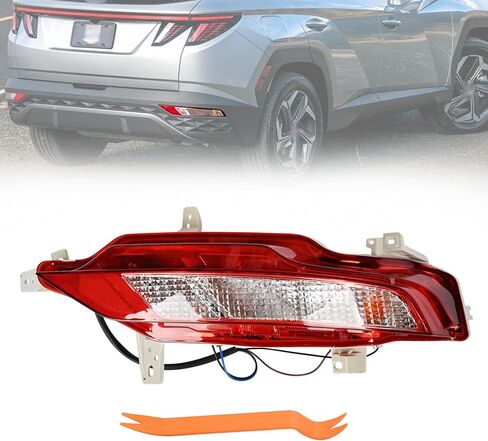 Back Up Tail Light Driver Side Compatible with Hyundai Tucson 2022 2023 2024 SE/SEL/Limited/Essential/Preffered/Hybrid Models, Back Up Turn Signal Light Replace 92405N9000, 92405-N9000 in Kuwait