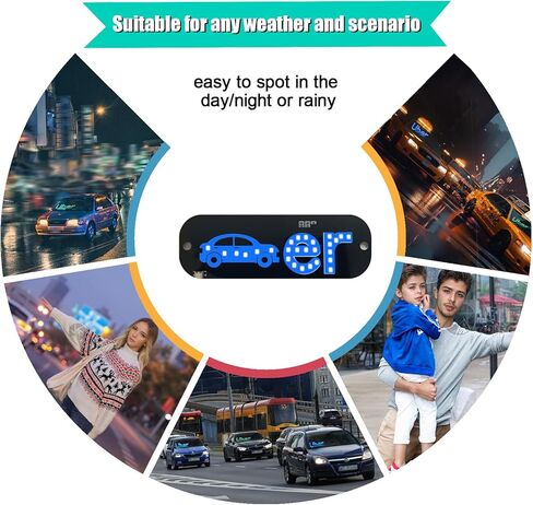 ضوء LED للسيارة، لافتات ضوئية للسيارة، LED أزرق، تحكم USB من النوع C، حامل كأس الشفط، لافتة لوحة إضاءة مناسبة لجميع السيارات in Kuwait