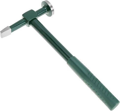 مطرقة معدنية من QWORK، مطرقة تشطيب هيكل السيارة لإصلاح دنت السيارة، 11.8 بوصة طول × 5.7 بوصة عرض، أداة إصلاح احترافية للجسم التلقائي لتشكيل المعادن، وضرب الألواح والأعمال الخشبية in Kuwait