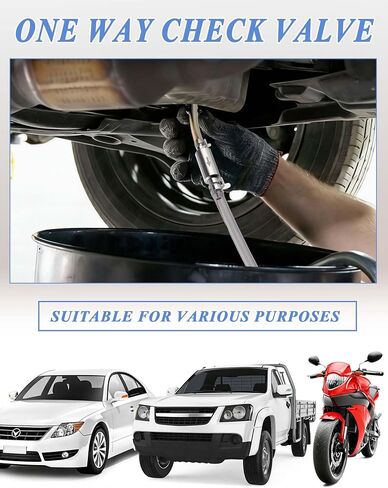Brake Bleeder Hose Kit, Brake Fluid Bleeder Kit with 2 PCS Brake Bleeder Hose One Way Check Valve, Versatile Break Bleeder Kit for Car Motorbike Bike in Kuwait
