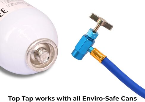 مجموعة إعادة شحن التيار المتردد التلقائي ENVIRO-SAFE R1234YF مع هواء القطب الشمالي، وشحن الزيت، وإيقاف التسرب، ومقياس، ونظام احترافي مكون من 4 قطع in Kuwait