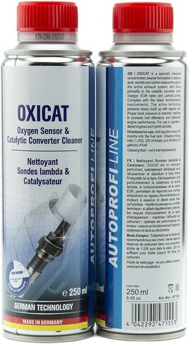 OXiCAT - منظف مستشعر الأوكسجين والمحول الحفاز للمحرك والوقود والعادم - عبوة من قطعتين in Kuwait