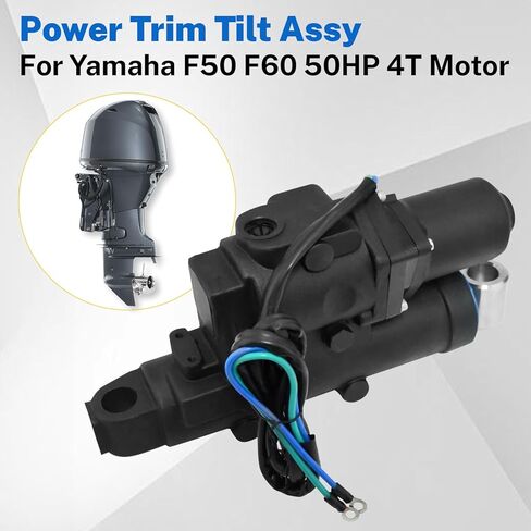 6C5-43800-01-8D مجموعة حواف إمالة الطاقة الخارجية ذات 4 أشواط تناسب ياماها F50 F60 50HP 4T موتور 6C5 43800 01 8D 6C543800018D in Kuwait