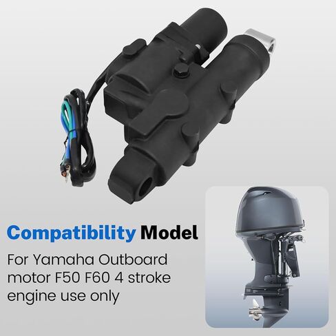 6C5-43800-01-8D مجموعة حواف إمالة الطاقة الخارجية ذات 4 أشواط تناسب ياماها F50 F60 50HP 4T موتور 6C5 43800 01 8D 6C543800018D in Kuwait
