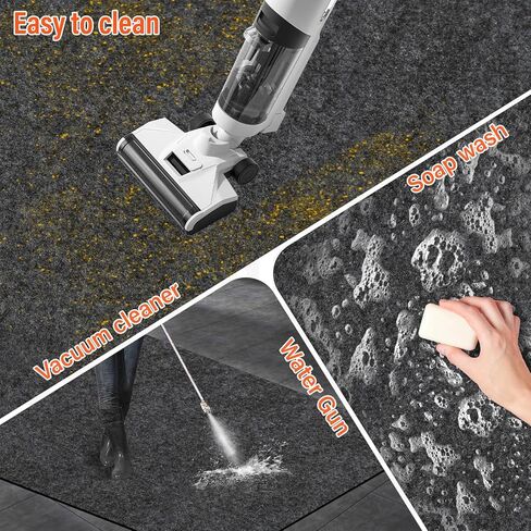 2 Pack 36 x 60 Inch Premium Oil Spill Mat,Garage Floor Mat for Under Car,Highly Absorbent Maintenance Mat Protect Your Floor from Oil Drips, Spills, Splashes and Stains in Saudi Arabia