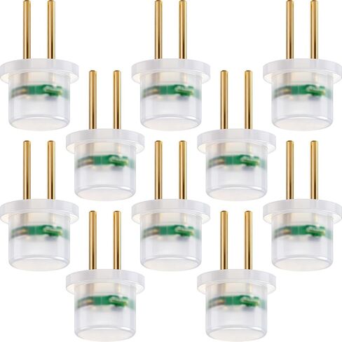 10 Pcs Car SRS Airbag Simulator Tester, Airbag Bypass Resistor Kit for Finding Faults, Universal 12V 2‑Pin Auto Air Bag Diagnostic Scanner Testing Instrument for SUV Truck - White in Kuwait