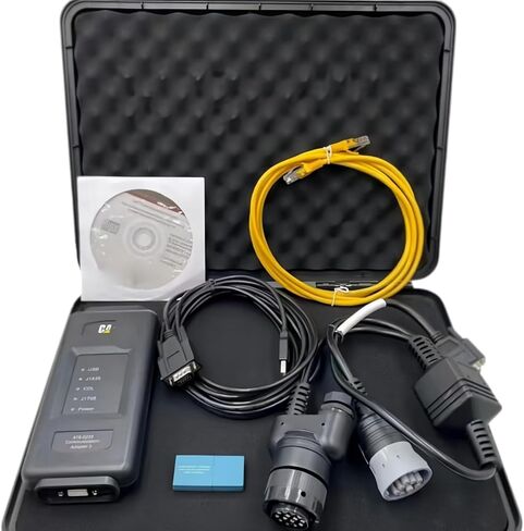 478-0235 538-5051 ET4 محول الاتصالات 3 أداة ET-4 IV محول التشخيص 2019C الإصدار يناسب المعدات الثقيلة CAT مع كابل 6 و 9 و 14 دبابيس أجزاء ما بعد البيع الجديدة in Kuwait