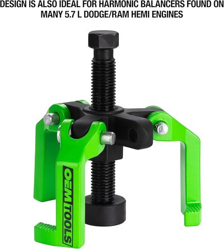 oemtools 25057 مجتذب الموازن التوافقي، 2 ساحبة الفك و3 أداة ساحبة الفك لموازنات 3، 4، 6 تكلم، ساحبة بكرة المحرك الثقيلة لفورد كويوت، فورد 7.3 لتر جودزيلا، ودودج رام هيمي in Kuwait