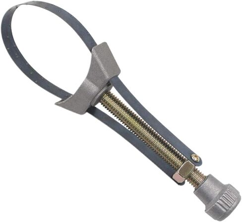 Car Auto Oil Filter Removal Tool Cap Spanner Strap Wrench 60mm to 120mm Diameter Adjustable Compatible with All Motorcycle Brands in Kuwait