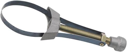 Car Auto Oil Filter Removal Tool Cap Spanner Strap Wrench 60mm to 120mm Diameter Adjustable Compatible with All Motorcycle Brands in Kuwait