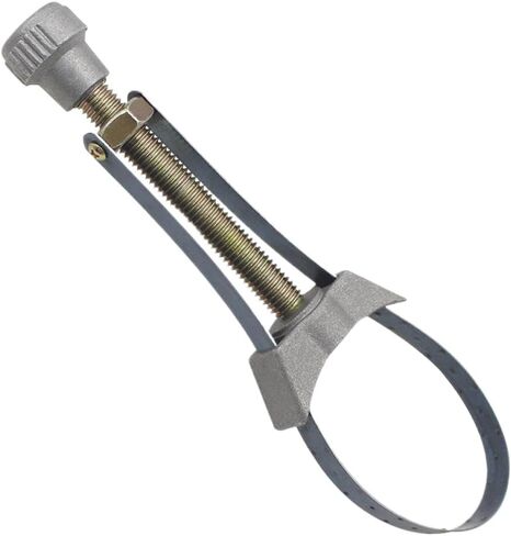 Car Auto Oil Filter Removal Tool Cap Spanner Strap Wrench 60mm to 120mm Diameter Adjustable Compatible with All Motorcycle Brands in Kuwait
