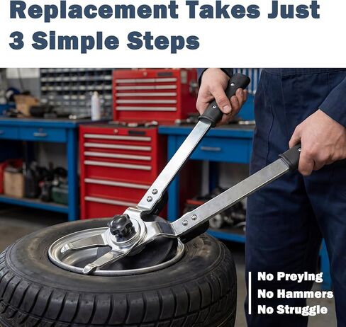 Racing Kart Tire Changing Tongs, Go-Kart Tire Changer Dismount Scissor Tool for 5-6 Inch Diameter Rims in Saudi Arabia
