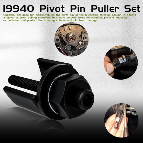 Steering Wheel Pivot Pin Remover Tool - Compatible with 19940 LIS19940, Replacement Pivot Pin Extractor for Most Vehicle Steering Columns in Kuwait