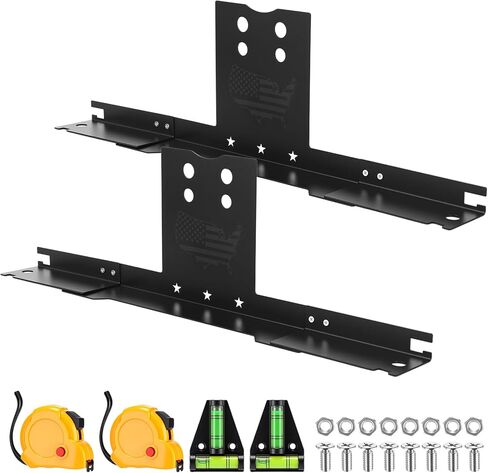 Tallew Wheel Alignment Tool Kit with Imperial Tape Measure, Heavy Duty Toe Alignment Plates, Stainless Steel Automotive Tool Kit Without Removing Calipers for Most Cars, Trucks and Suvs in Kuwait